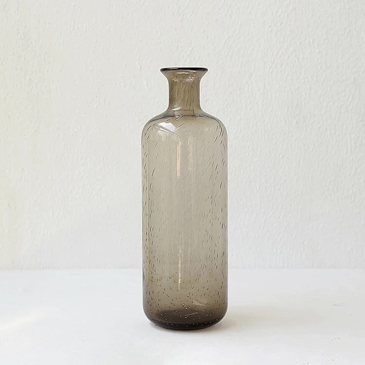 Glass Bubble Vase – Decorative Accent