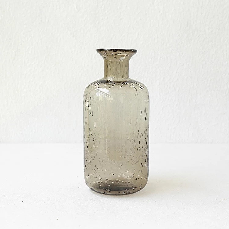 Glass Bubble Vase – Decorative Accent