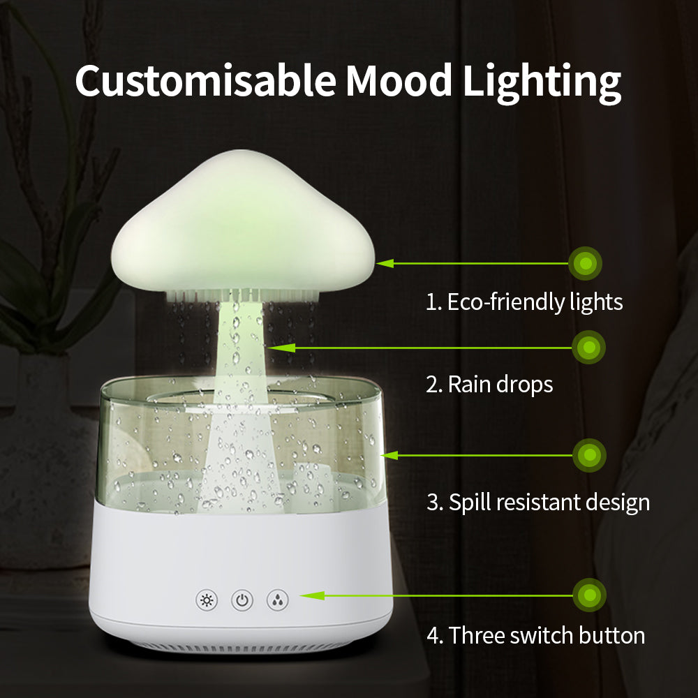 MushroomMist™  |  Rain Water Drop Humidifier