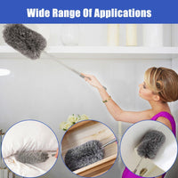 FlexiFeather™  |  Adjustable Soft Microfiber Feather Duster