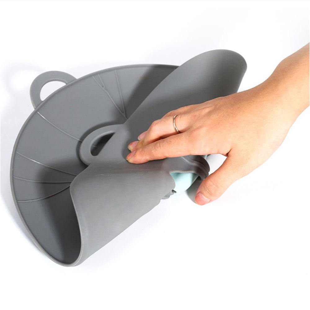 Kitchen Gadget Silicone Spill-Proof Pot Utensil Cover