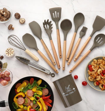 FlexiCook™   |  Silicone Kitchenware Cooking Utensils Set