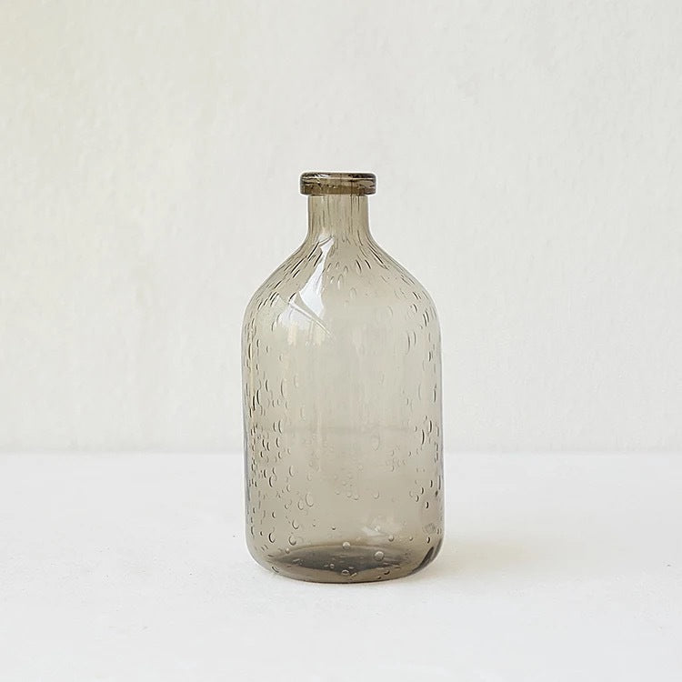 Glass Bubble Vase – Decorative Accent