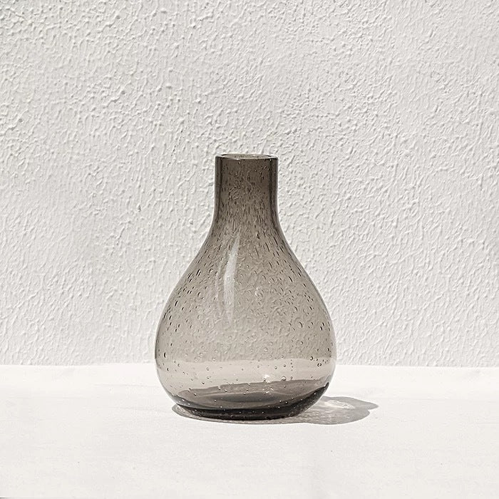 Glass Bubble Vase – Decorative Accent