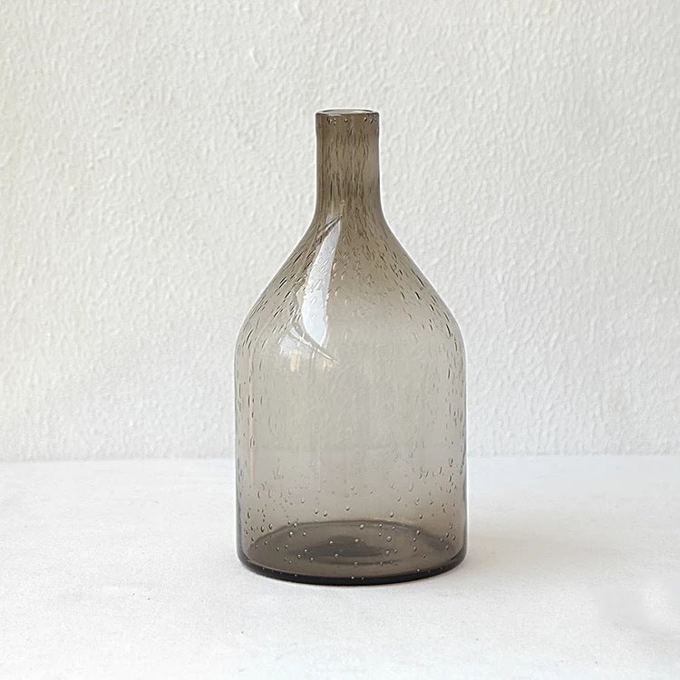 Glass Bubble Vase – Decorative Accent