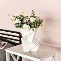 Modern Human Head Flower Vase