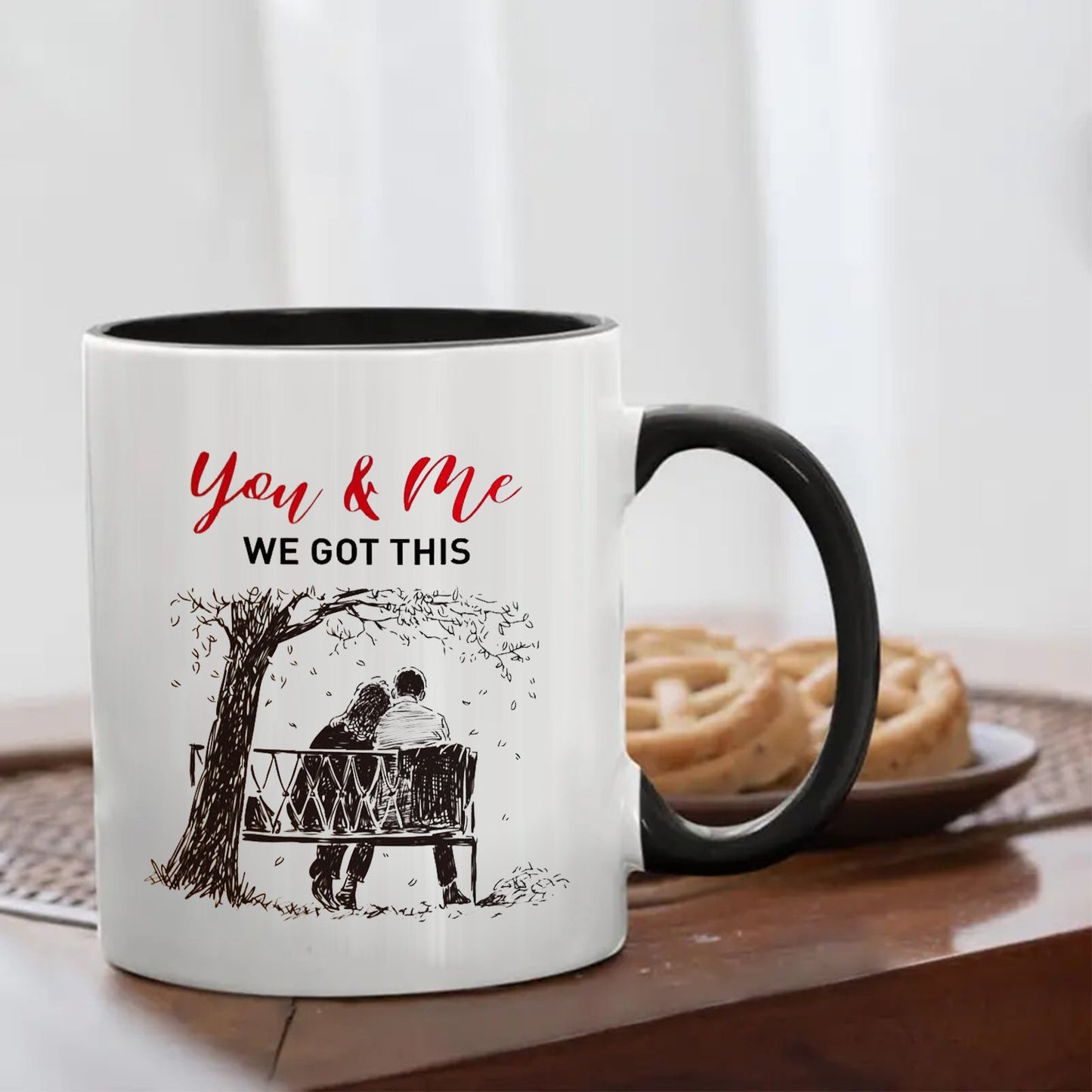 You & Me Couple Mug