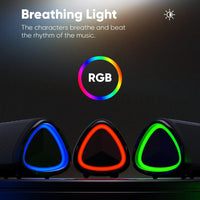 Portable 20W Wireless Speaker with RGB Lights & TWS