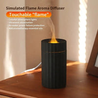 FlameGlow™  |  Air Humidifier with Essential Oil Diffuser