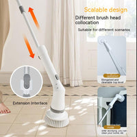 ScrubEase™  |  Electric Multifunction Wall Scrubber Brush