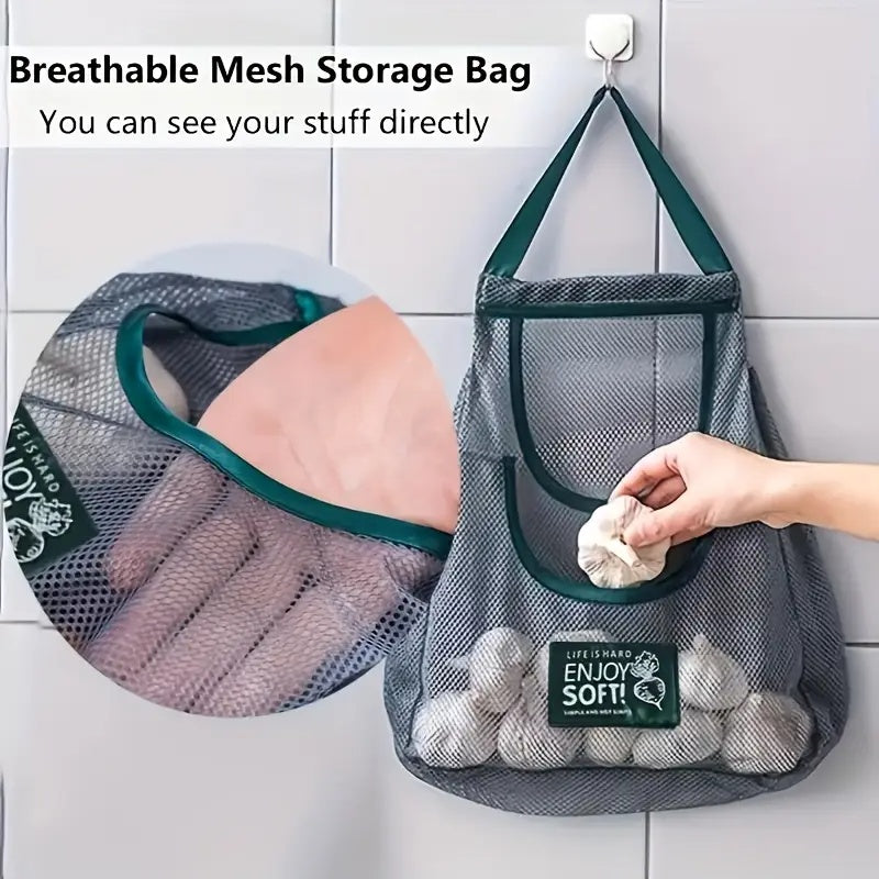 Multi-Functional Kitchen Storage Mesh Bags