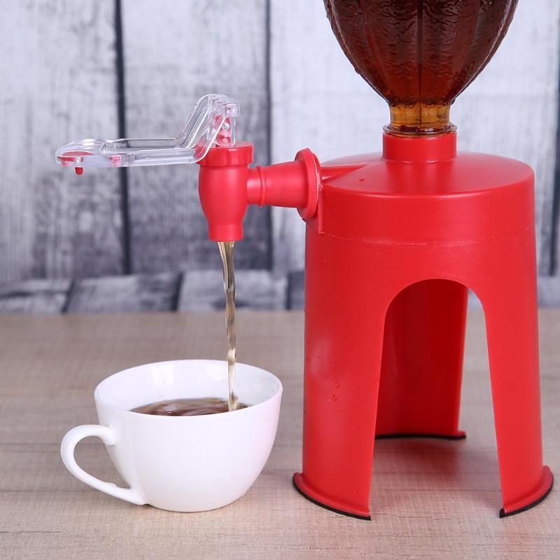 Upside Down Beverage Dispenser for Bottles