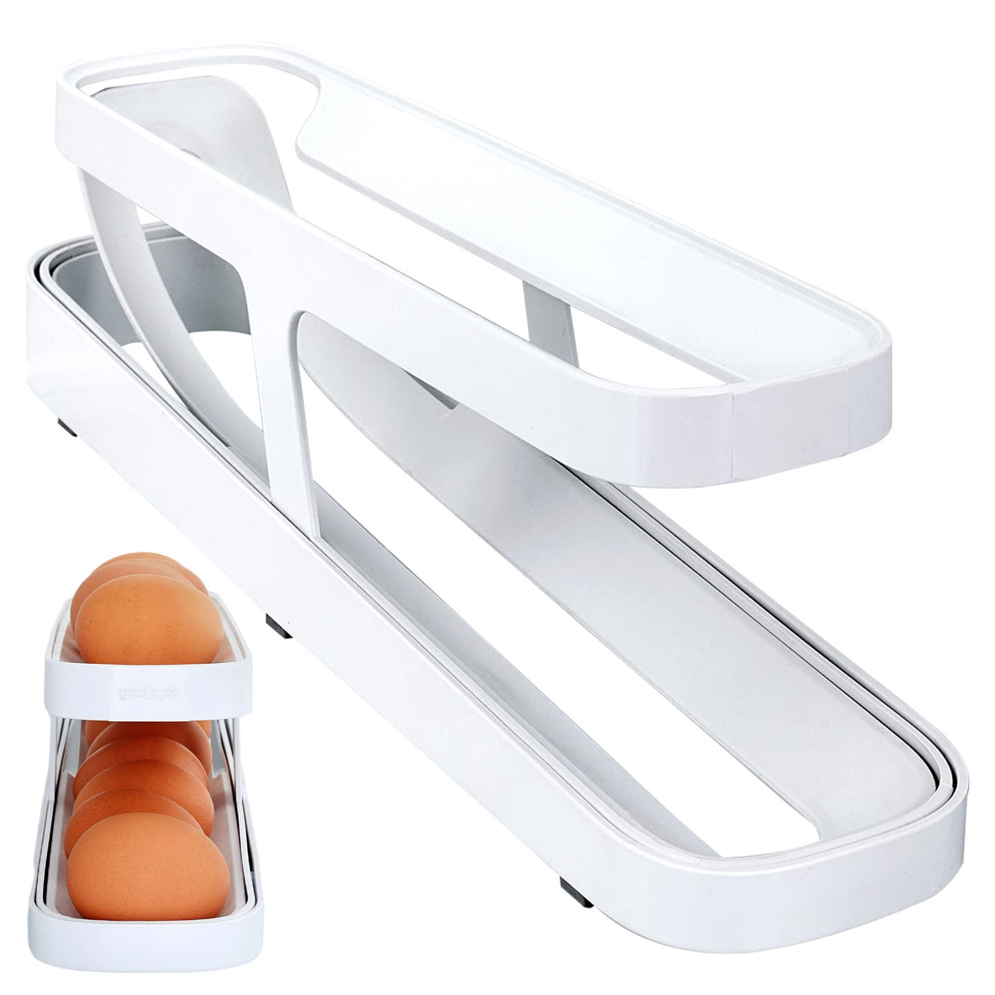 AutoScroll™  |  Automatic Scrolling Egg Rack Holder