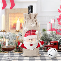 FestiveWrap™  |  Christmas Bottle Cover Holiday Decorations