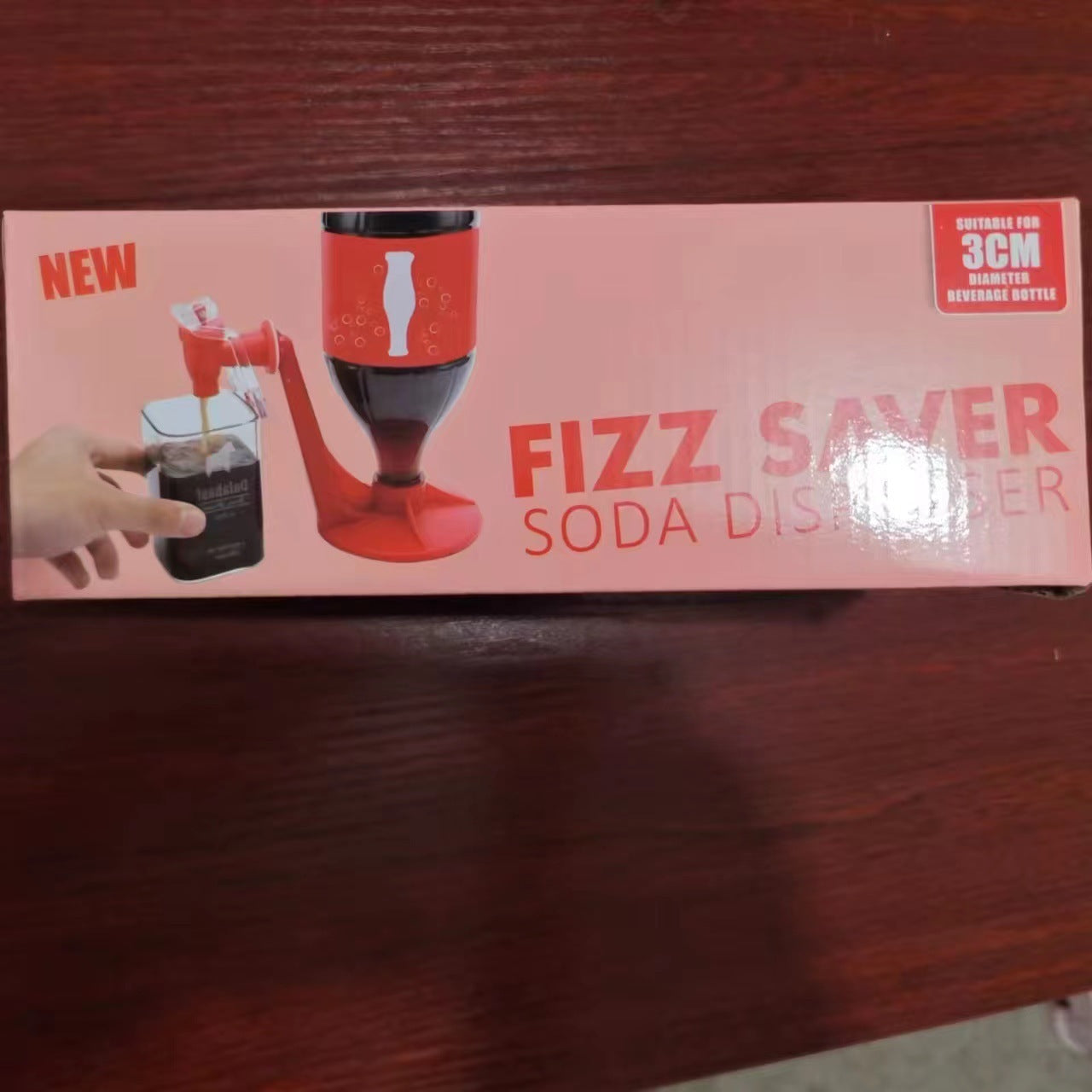 Upside Down Beverage Dispenser for Bottles