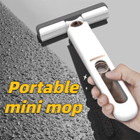 QuickMop™ |  New Portable Self-Squeeze Mini Mop