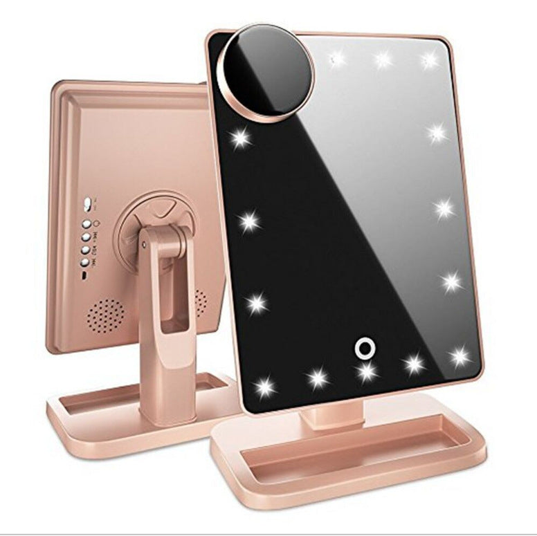 GlamTouch™   | Touch Screen Makeup Mirror with 20 LED Lights