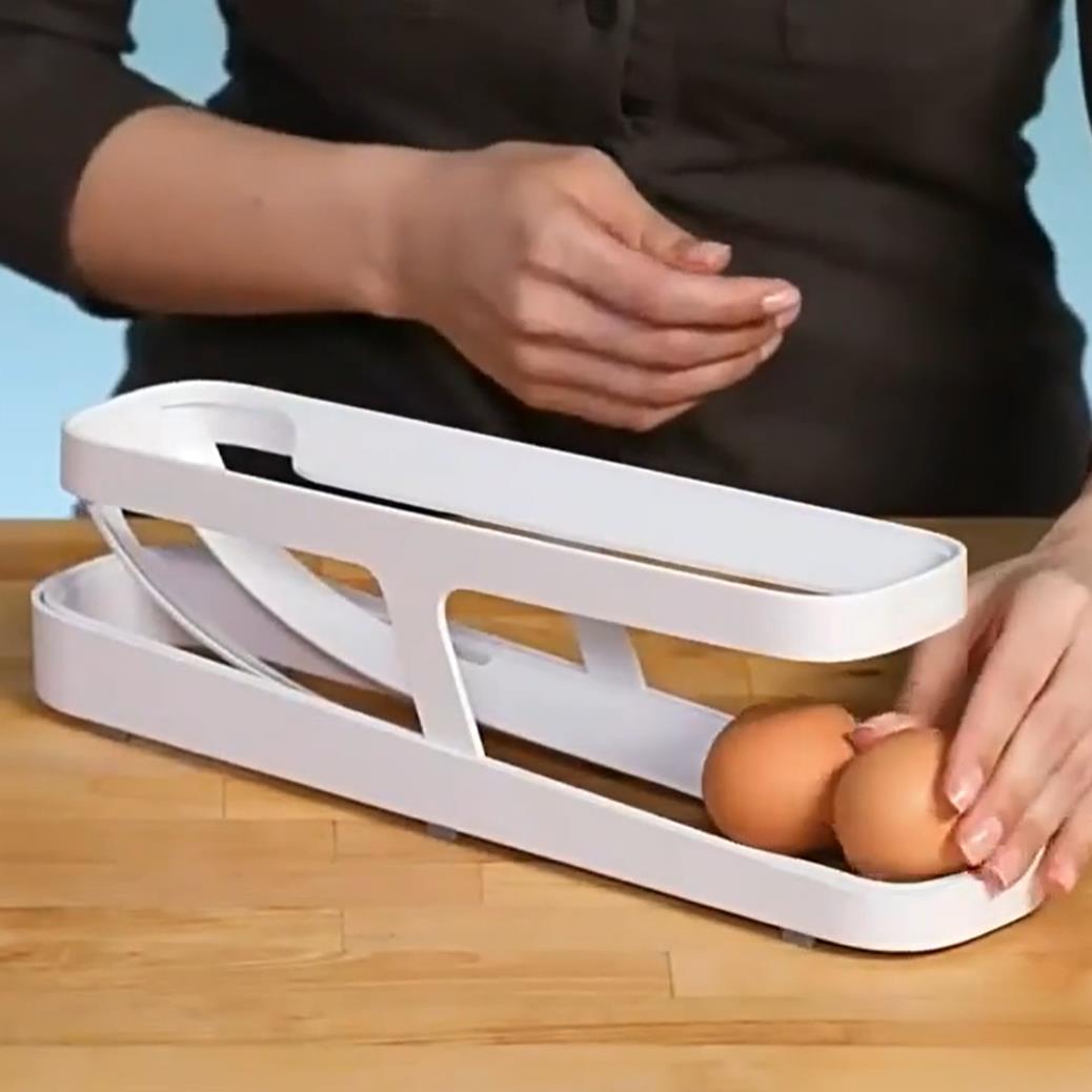 AutoScroll™  |  Automatic Scrolling Egg Rack Holder