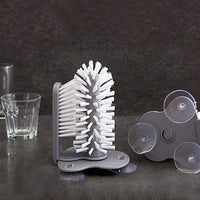 2 In 1 Cup Scrubber Glass Cleaner Bottles Brush