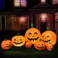 SpookyAir™   |  Halloween Inflatable Ghost with Pumpkin