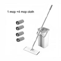 SqueezeClean™  |  Magic Mop Floor Squeeze with Bucket