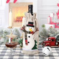 FestiveWrap™  |  Christmas Bottle Cover Holiday Decorations