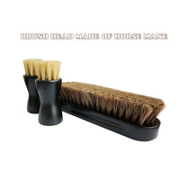 ShoeShineLux™  |  Leather Shoe Brush Household Set